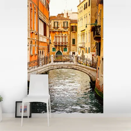Фотообои Венеция, арт. 44065, пример фотообоев на стене