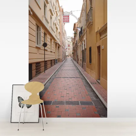 Фотообои Улица в Монако, арт. 44260, пример фотообоев на стене