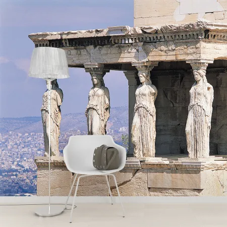 Фотообои Греция, арт. 45022, пример фотообоев на стене