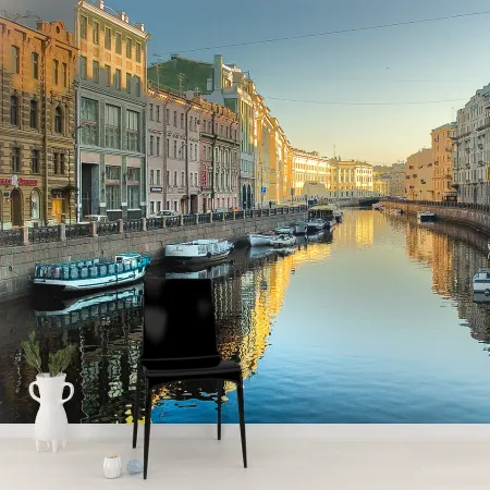 Фотообои Санкт-Петербург, арт. 45063, пример фотообоев на стене