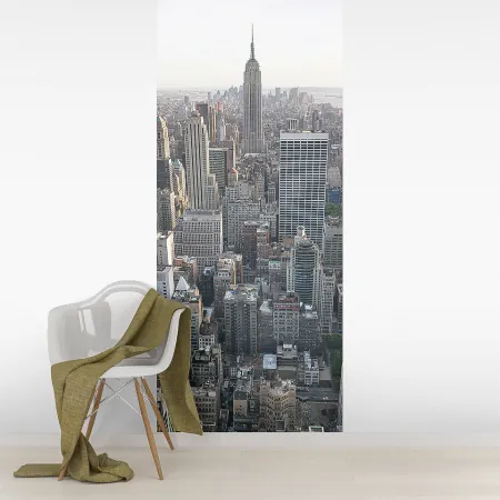 Фотообои Нью-Йорк. вертикальный панорама, арт. 45408, пример фотообоев на стене