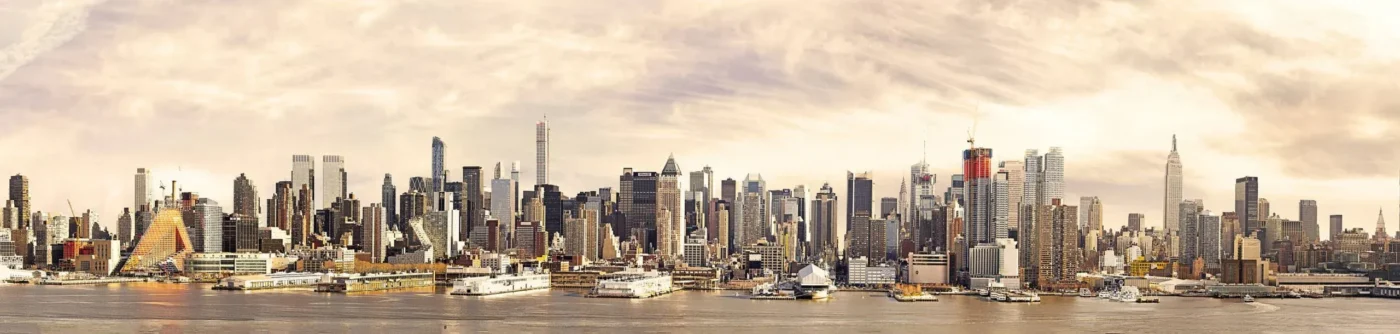 Фотообои Панорама Нью-Йорка, арт. 45449, основное изображение