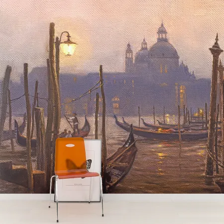Фотообои Венеция. М Сатаров, арт. 49116, пример фотообоев на стене