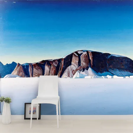 Фотообои Гренландский Берег, арт. 50212, пример фотообоев на стене