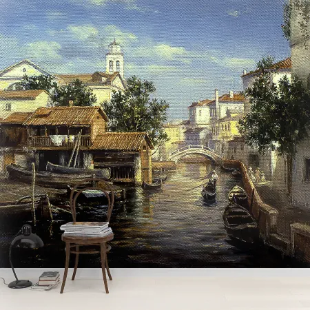 Фотообои Венеция. М Сатаров, арт. 50335, пример фотообоев на стене