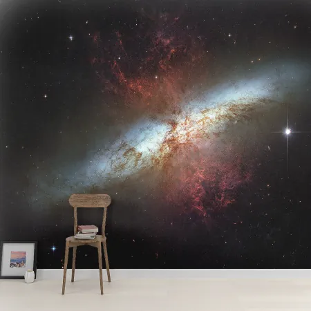 Фотообои Туманность Ориона, арт. 52022, пример фотообоев на стене