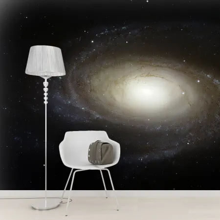 Фотообои Спиральная Галактика, арт. 52033, пример фотообоев на стене