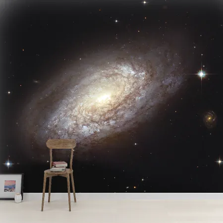 Фотообои Маленькая галактика, арт. 52037, пример фотообоев на стене
