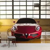 Фотообои Alfa Romeo, арт. 57025, пример фотообоев на стене