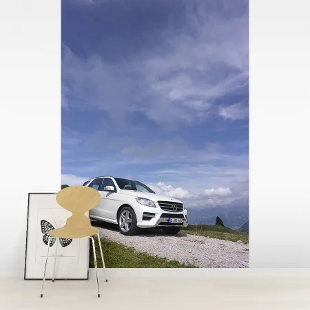 Фотообои Mercedes-Benz, арт. 57179, пример фотообоев на стене