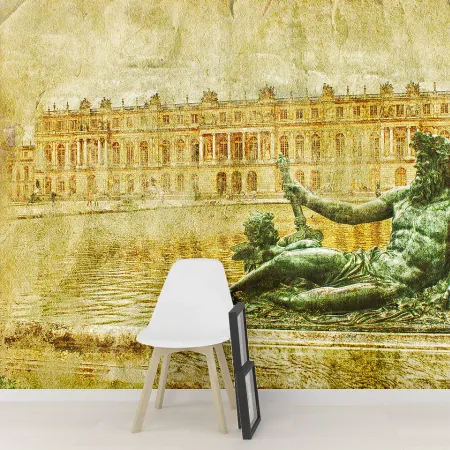 Фотообои Версаль, арт. 59044, пример фотообоев на стене