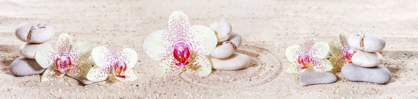 Фотообои Орхидеи на песке, арт. 60659, основное изображение
